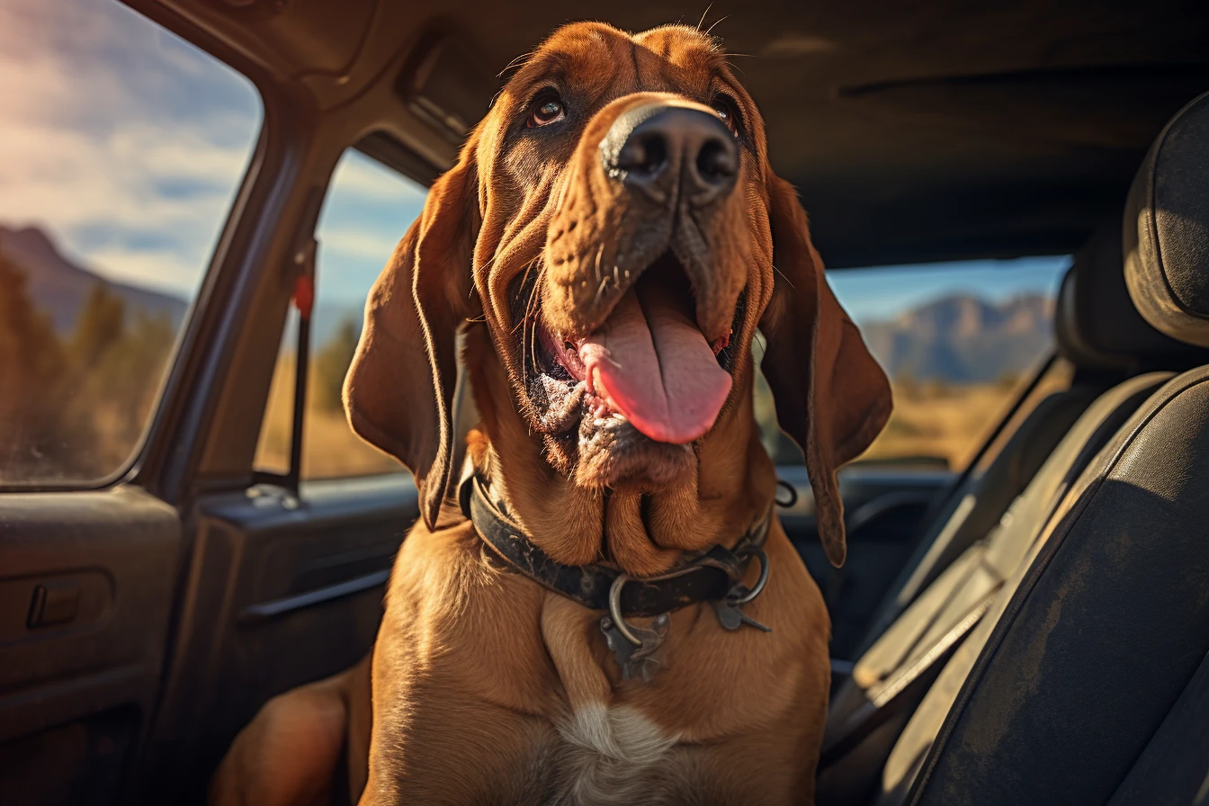 Honda Odyssey Dog Safety Belt for Bloodhounds